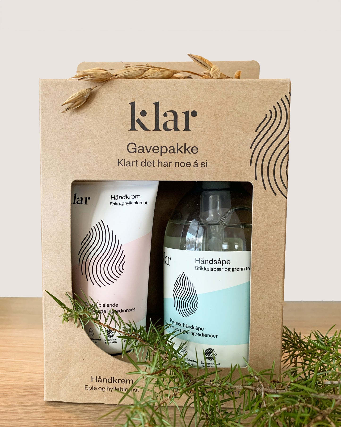 Klar Gavepakke Håndkrem & Håndsåpe