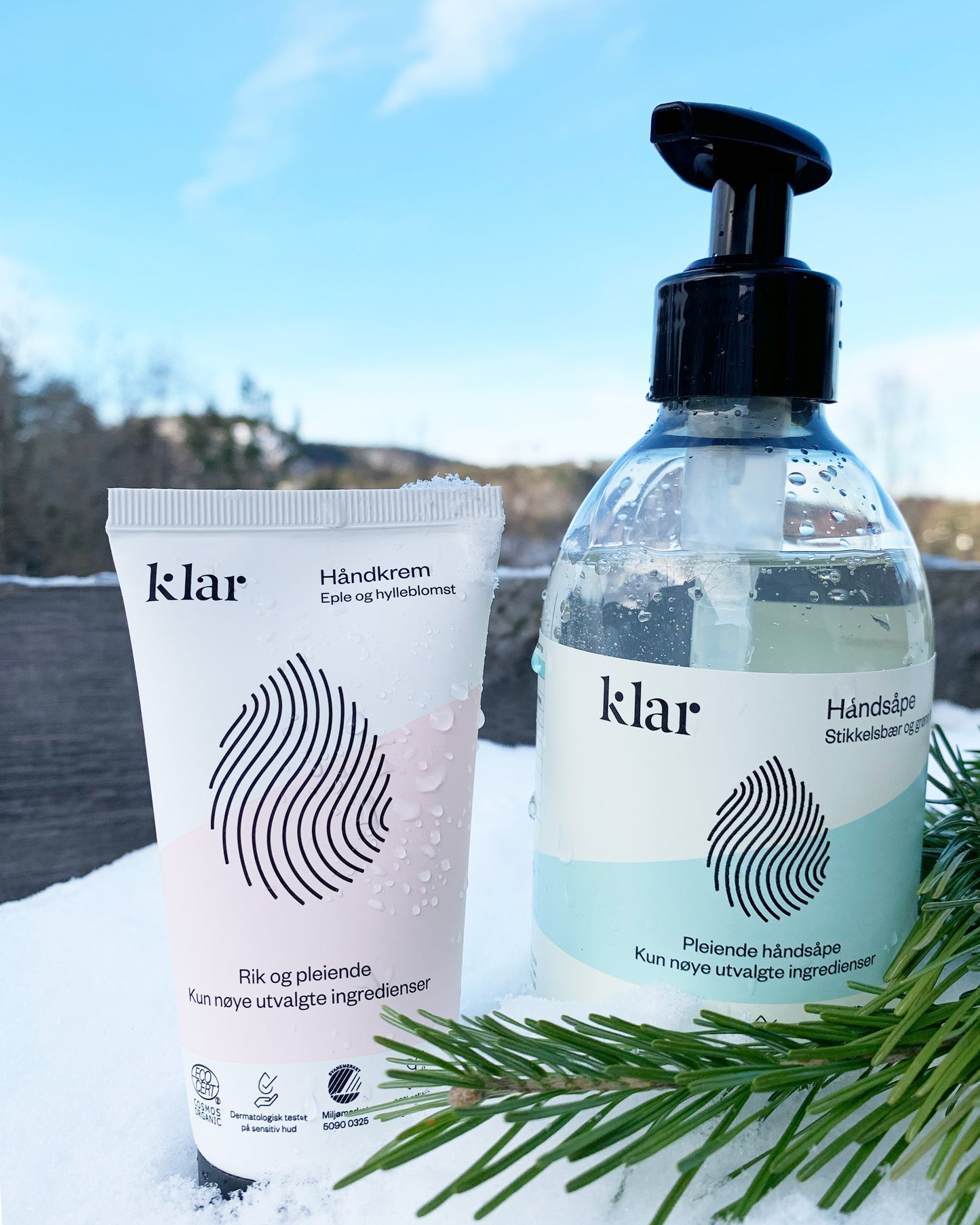 Klar Gavepakke Håndkrem & Håndsåpe