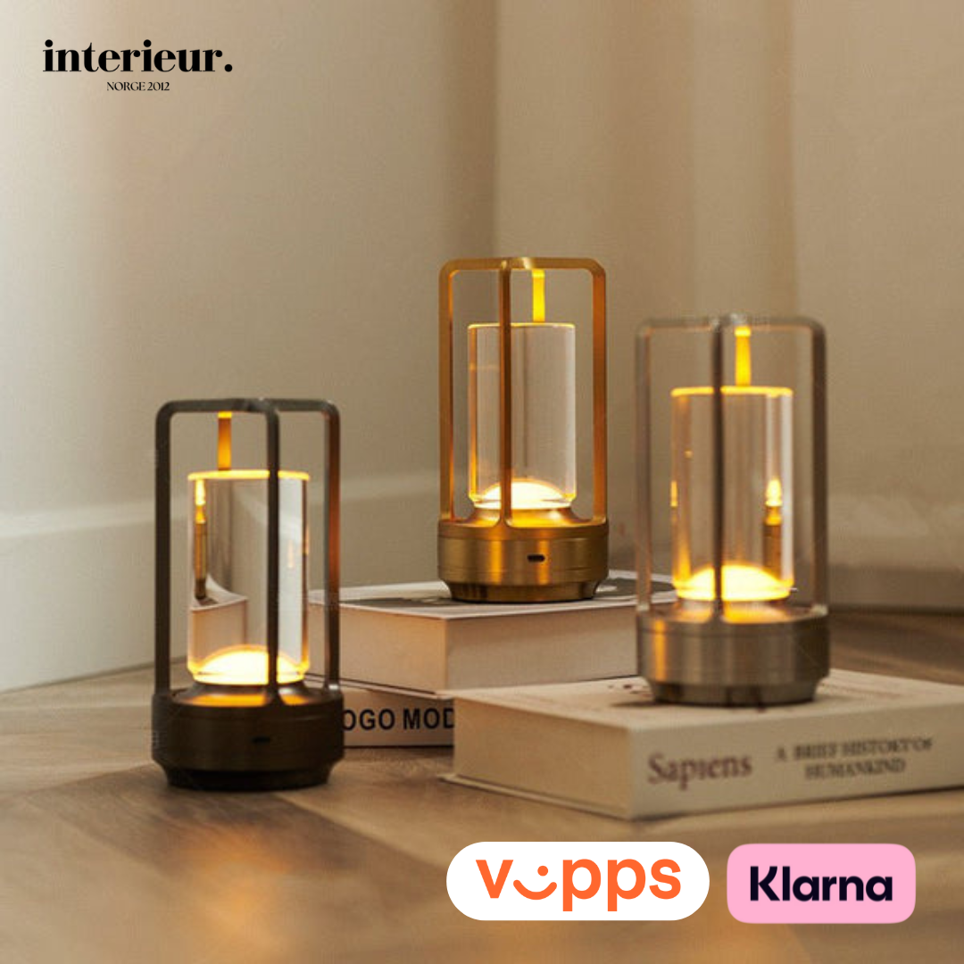 Lanternen - Trådløs og Oppladbar Bordlampe