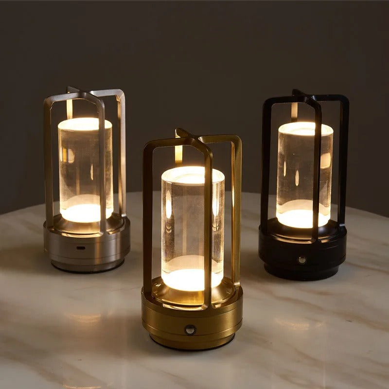 Lanternen - Trådløs og Oppladbar Bordlampe