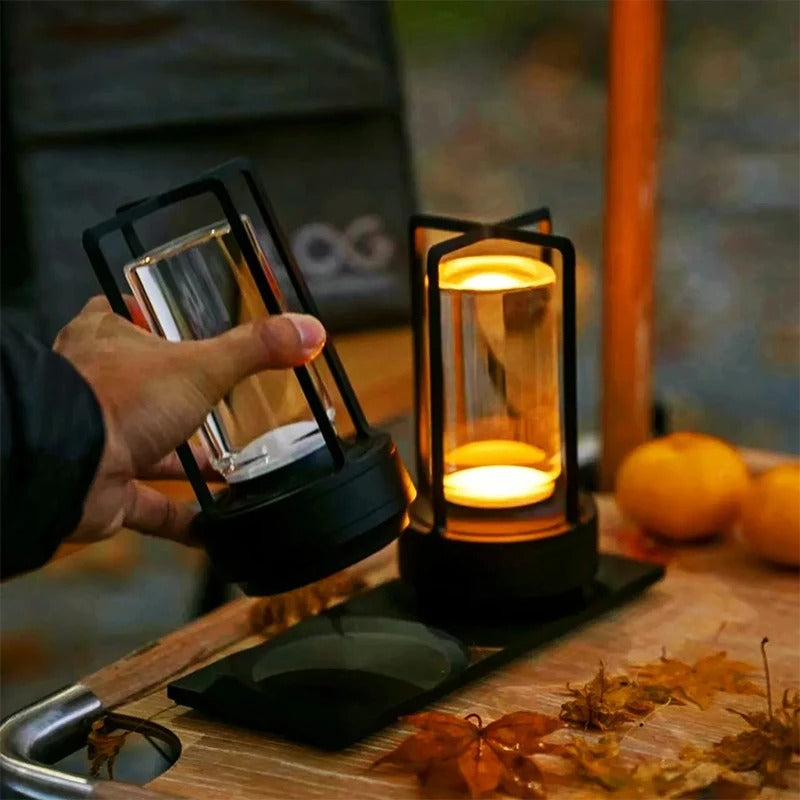 Lanternen - Trådløs og Oppladbar Bordlampe