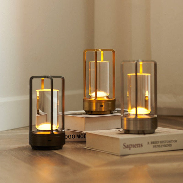 Lanternen - Trådløs og Oppladbar Bordlampe