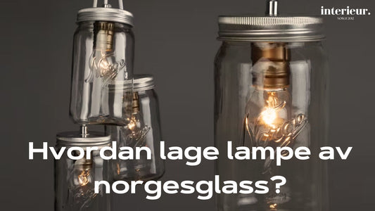 lampe av norgesglass