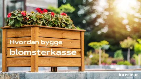 bygge blomsterkasse