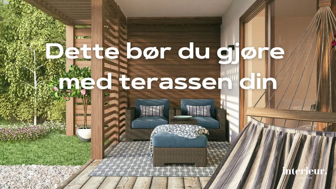 terrasse inspirasjon