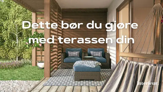 terrasse inspirasjon