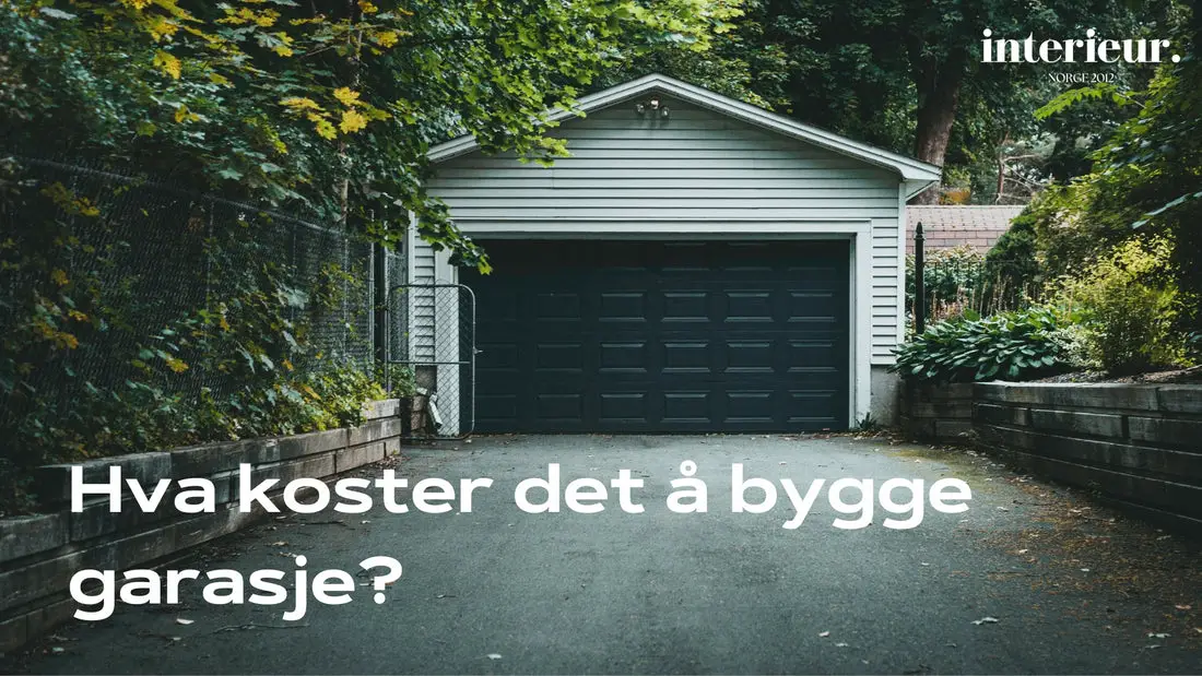 Hva koster det å bygge garasje