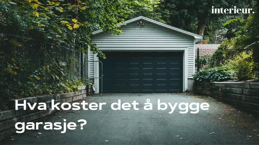 Hva koster det å bygge garasje