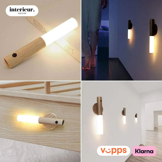 Smart LED Vegglampe og nattlykt