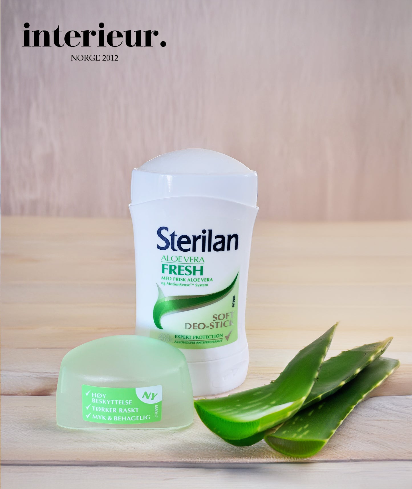 6 Pakning Sterilan Aloe Vera Fresh Deo Stick