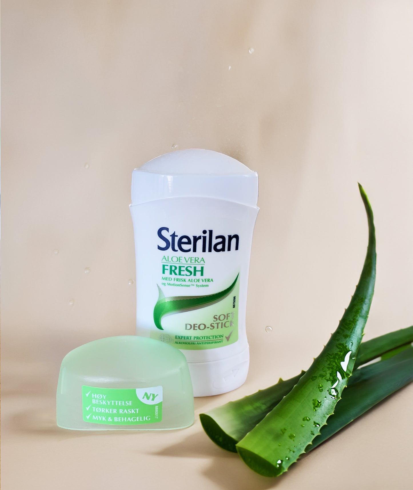 6 Pakning Sterilan Aloe Vera Fresh Deo Stick